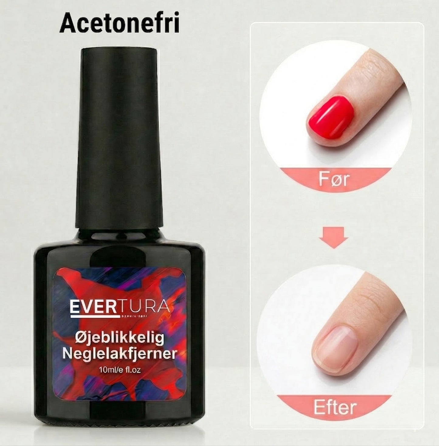 Øyeblikkelig Neglelakkfjerner