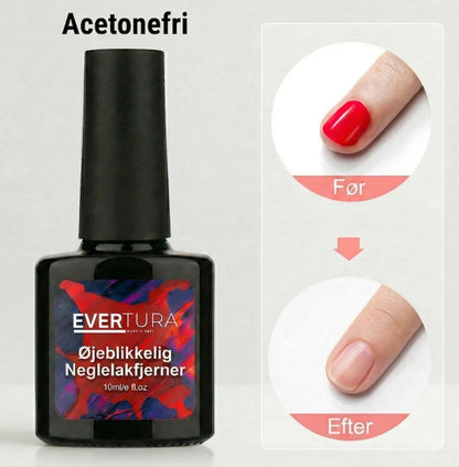 Øyeblikkelig Neglelakkfjerner